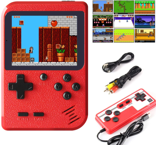 Portable game console with 400 built-in games + additional controller 🎮 